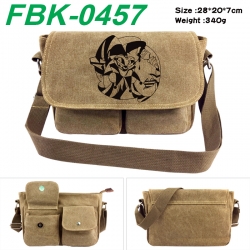 Hazbin Hotel Anime peripheral canvas shoulder bag shoulder bag 28x20x7cm