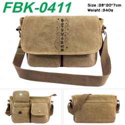 Clair Obscur: Expedition 33 Anime peripheral canvas shoulder bag shoulder bag 28x20x7cm