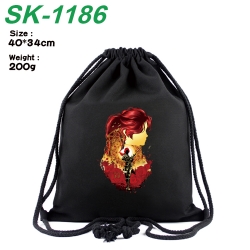 Clair Obscur: Expedition 33  Anime Coloring Book Drawstring Backpack 40X34cm 200g