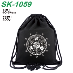 The Legend of Zelda Anime Coloring Book Drawstring Backpack 40X34cm 200g