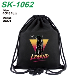 The Legend of Zelda Anime Coloring Book Drawstring Backpack 40X34cm 200g