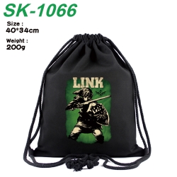 The Legend of Zelda Anime Coloring Book Drawstring Backpack 40X34cm 200g