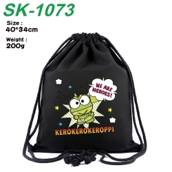 Sanrio Anime Coloring Book Drawstring Backpack 40X34cm 200g