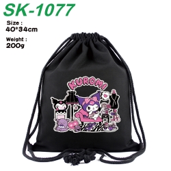 Sanrio Anime Coloring Book Drawstring Backpack 40X34cm 200g