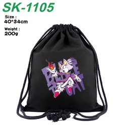 Sonic The Hedgehog Anime Coloring Book Drawstring Backpack 40X34cm 200g