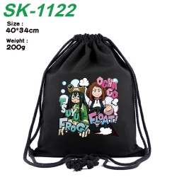 My Hero Academia Anime Coloring Book Drawstring Backpack 40X34cm 200g