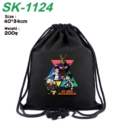 My Hero Academia Anime Coloring Book Drawstring Backpack 40X34cm 200g