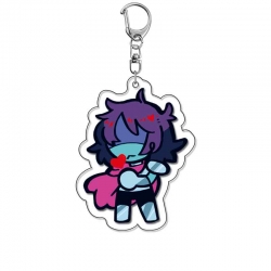Triangular Rune Anime Acrylic Keychain Charm price for 5 pcs