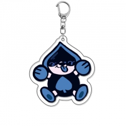 Triangular Rune Anime Acrylic Keychain Charm price for 5 pcs