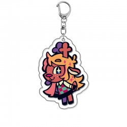 Triangular Rune Anime Acrylic Keychain Charm price for 5 pcs