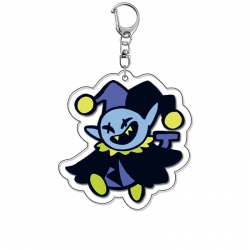 Triangular Rune Anime Acrylic Keychain Charm price for 5 pcs