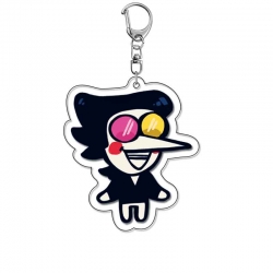 Triangular Rune Anime Acrylic Keychain Charm price for 5 pcs