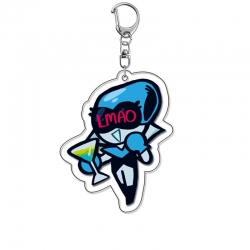 Triangular Rune Anime Acrylic Keychain Charm price for 5 pcs