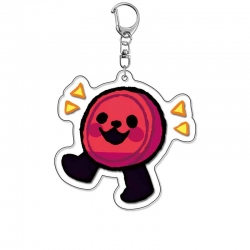 Triangular Rune Anime Acrylic Keychain Charm price for 5 pcs