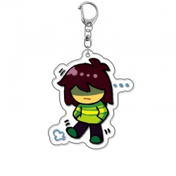 Triangular Rune Anime Acrylic Keychain Charm price for 5 pcs