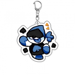 Triangular Rune Anime Acrylic Keychain Charm price for 5 pcs