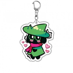 Triangular Rune Anime Acrylic Keychain Charm price for 5 pcs