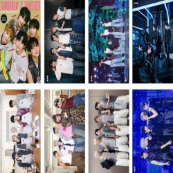 TXT Embossed poster 8 pcs a set 42X29CM price for 5 sets