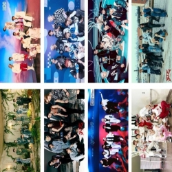 Stray Kids Embossed poster 8 pcs a set 42X29CM price for 5 sets