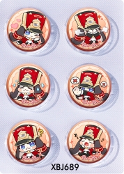 Honkai: Star Rail Anime peripheral pill bar badge 25mm a set of 6 price for 5 sets 