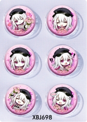 Honkai: Star Rail Anime peripheral pill bar badge 25mm a set of 6 price for 5 sets 