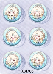 Honkai: Star Rail Anime peripheral pill bar badge 25mm a set of 6 price for 5 sets 