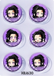 Demon Slayer Kimets Anime peripheral pill bar badge 25mm a set of 6 price for 5 sets