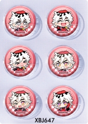 Demon Slayer Kimets Anime peripheral pill bar badge 25mm a set of 6 price for 5 sets