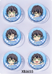 Demon Slayer Kimets Anime peripheral pill bar badge 25mm a set of 6 price for 5 sets
