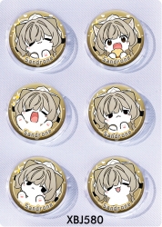 Genshin Impact Anime peripheral pill bar badge 25mm a set of 6 price for 5 sets 
