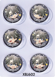 Genshin Impact Anime peripheral pill bar badge 25mm a set of 6 price for 5 sets 