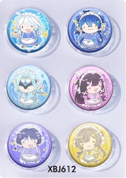 Genshin Impact Anime peripheral pill bar badge 25mm a set of 6 price for 5 sets 