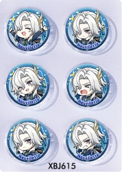 Genshin Impact Anime peripheral pill bar badge 25mm a set of 6 price for 5 sets 
