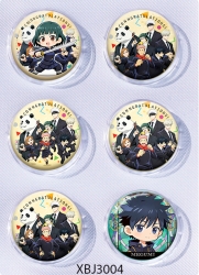 Jujutsu Kaisen  Anime peripheral pill bar badge 25mm a set of 6 price for 5 sets 