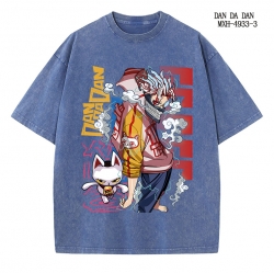 DANDADAN Anime peripheral pure cotton washed and worn T-shirt from S to 2XL