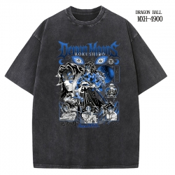 Demon Slayer Kimets Anime peripheral pure cotton washed and worn T-shirt from S to 2XL