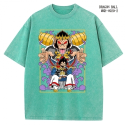 DRAGON BALL Anime peripheral pure cotton washed and worn T-shirt from S to 2XL