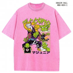 DRAGON BALL Anime peripheral pure cotton washed and worn T-shirt from S to 2XL