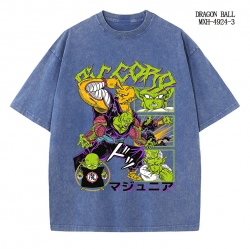 DRAGON BALL Anime peripheral pure cotton washed and worn T-shirt from S to 2XL
