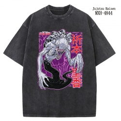 Jujutsu Kaisen Anime peripheral pure cotton washed and worn T-shirt from S to 2XL