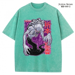 Jujutsu Kaisen Anime peripheral pure cotton washed and worn T-shirt from S to 2XL