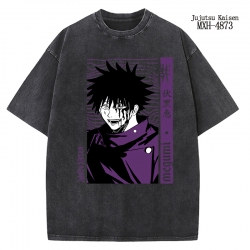 Jujutsu Kaisen Anime peripheral pure cotton washed and worn T-shirt from S to 2XL
