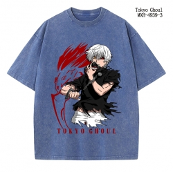 Tokyo Ghoul Anime peripheral pure cotton washed and worn T-shirt from S to 2XL