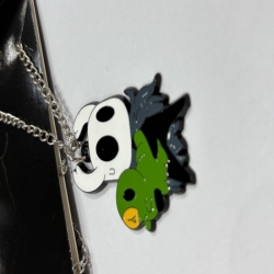 The Hollow Knight Anime cartoon metal necklace pendant price for 5 pcs 