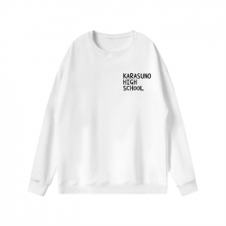 Haikyuu!! Anime print fashion casual hooded sweater  from S to 3XL
