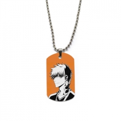Bleach Anime double-sided full color printed military brand necklace price for 5 pcs