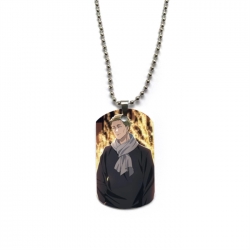Jujutsu Kaisen Anime double-sided full color printed military brand necklace price for 5 pcs