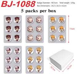 Toilet-bound Hanako-kun Anime peripheral pill bar badge 25mm 5 packs per box