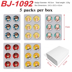 Toilet-bound Hanako-kun Anime peripheral pill bar badge 25mm 5 packs per box