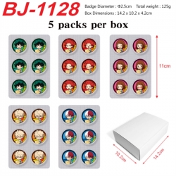 My Hero Academia Anime peripheral pill bar badge 25mm 5 packs per box
